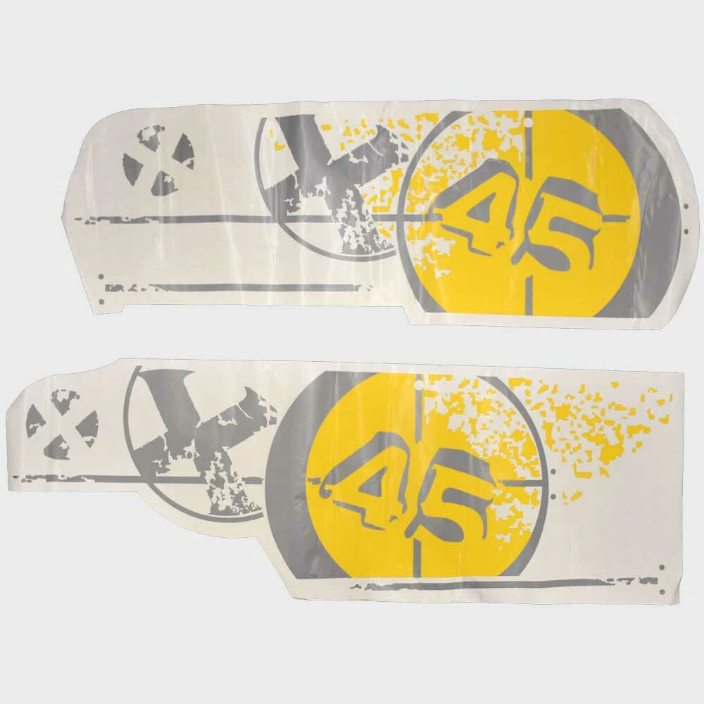 MasterCraft Boat Graphic Decal 750284 - 2008 X45 Yellow (set of 2)