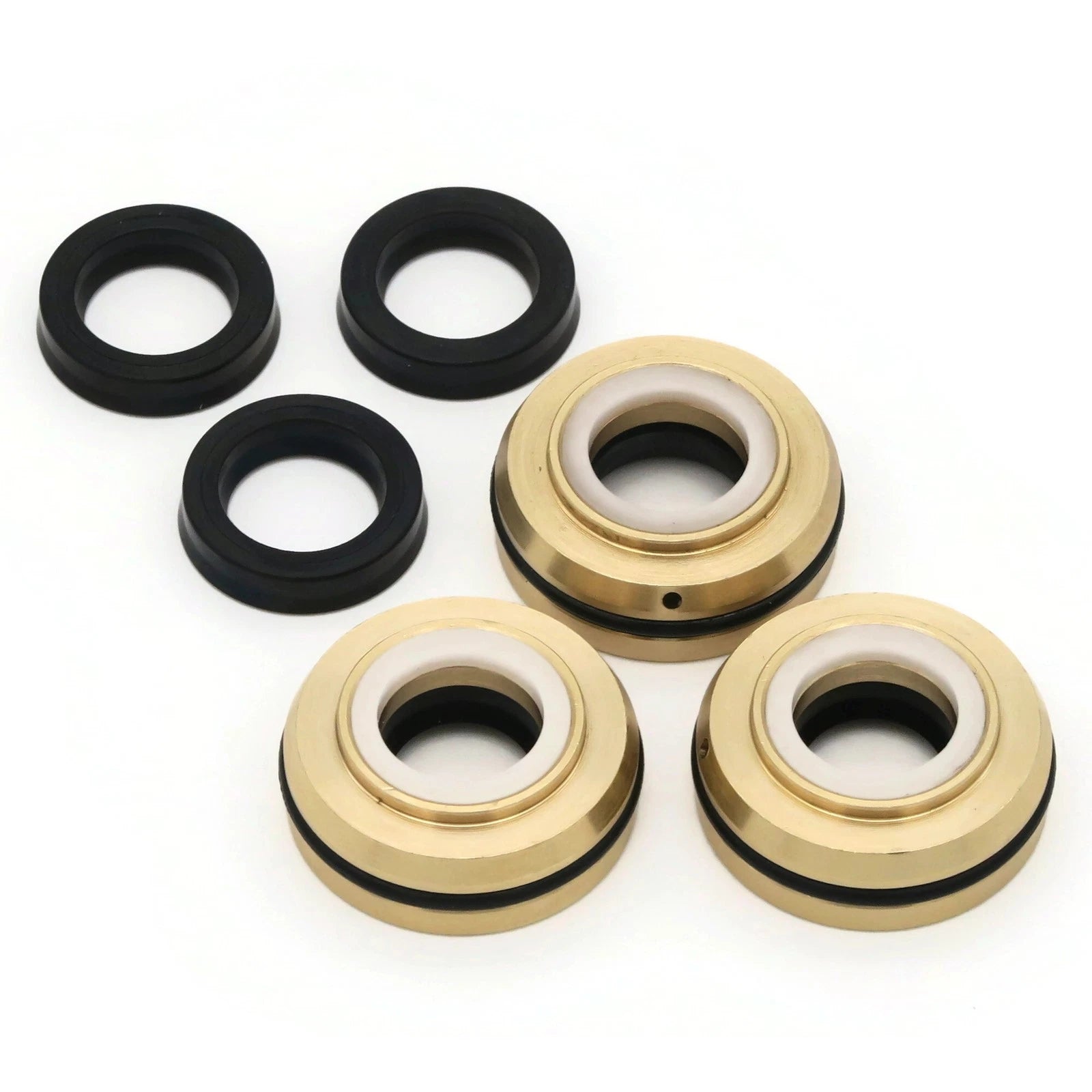 3-Pack - Water Seal Kit Fits Himore Pressure Washer Pumps PWV 27/2.3, PW 28/2.5