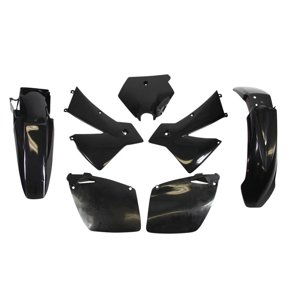 Rtech Plastics Kit for KTM SXF 520 2001-2003 Black