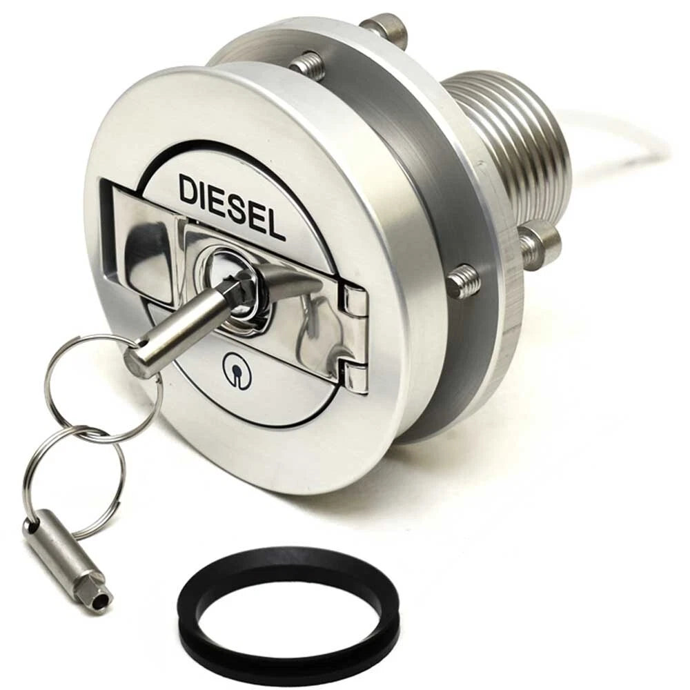 Versari Delmonte Boat Deck Filler 0706-AN - Diesel Fuel 2 1/8 Inch