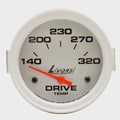 Livorsi Boat Temperature Gauge LMDTWW - 2 5/8 Inch Drive White