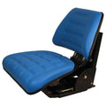 Blue Trapezoid Back Flip-Up Seat Fits Ford Holland. NH Models A-TF222B
