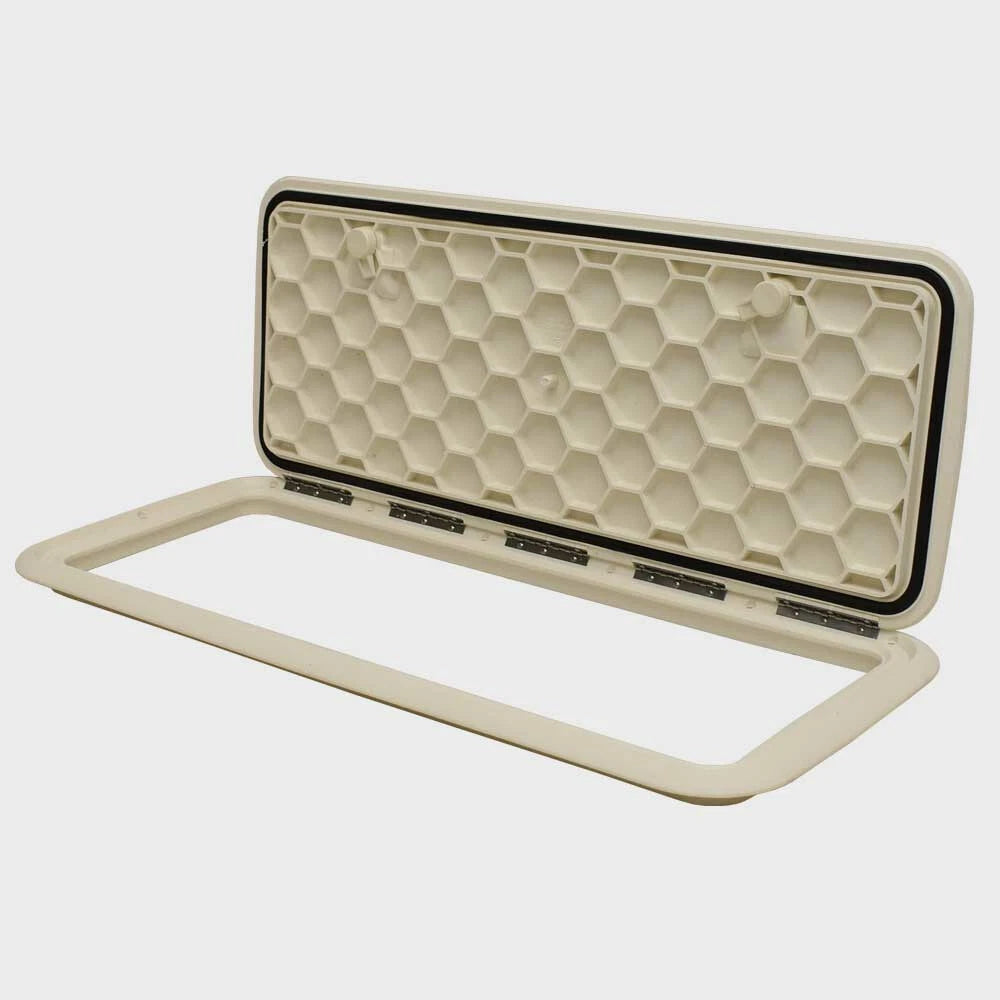 Jim Black Boat Deck Hatch Door 581-1330-01 - 13 X 30 Marine White