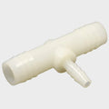 Blue Wave Boat Tee Fitting - 5/8 X 5/8 X 3/8 Inch White Plastic