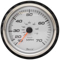 Faria Boat Speedometer Gauge SEK013A - Oversized 4 1/4 Inch Silver