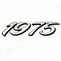 Lund Boat Brand Decal 1986500 - 1975 Model Silver Black Sticker