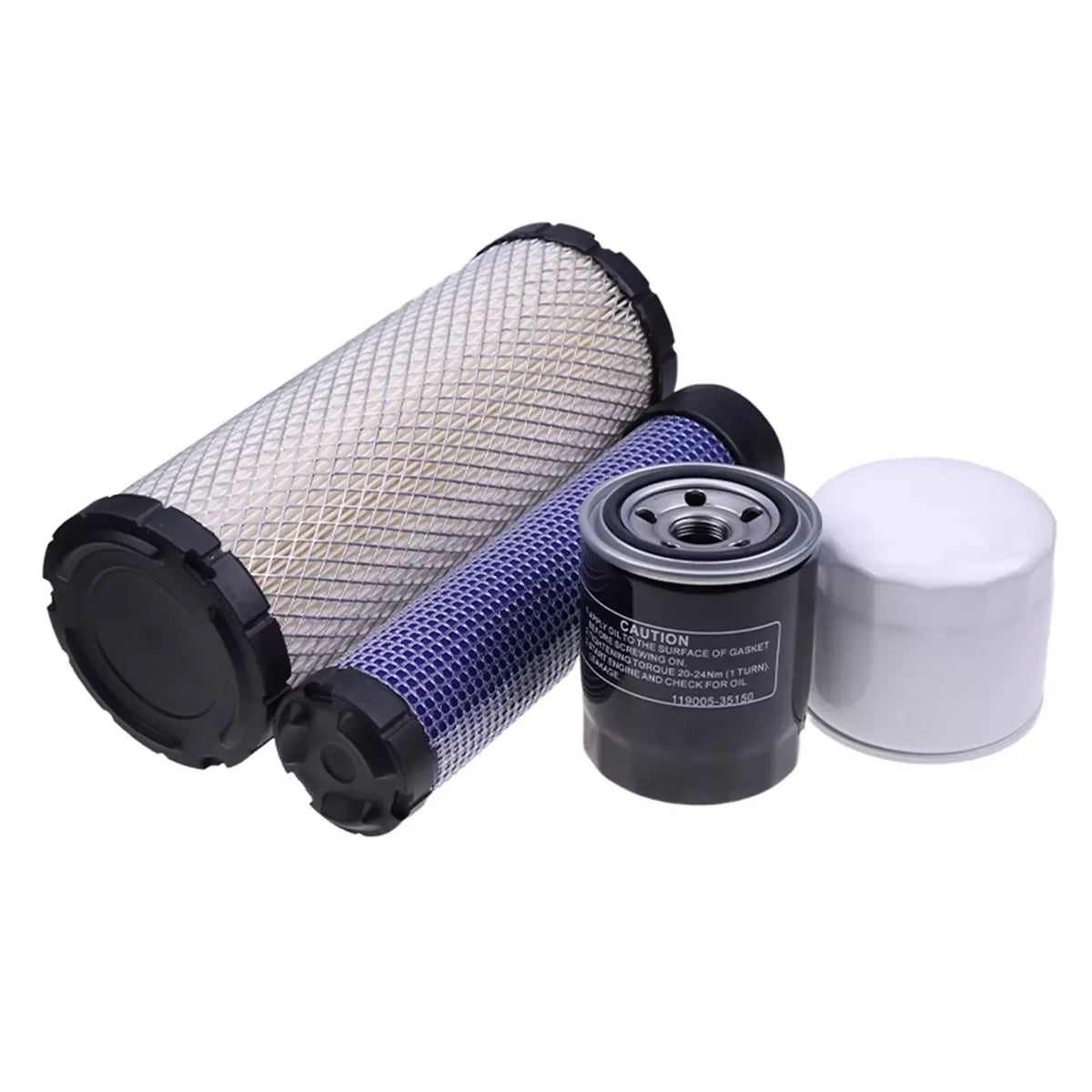Maintenance Filter Kit for John Deere Excavator 35D 27D Yanmar 3TNV88-BNHB