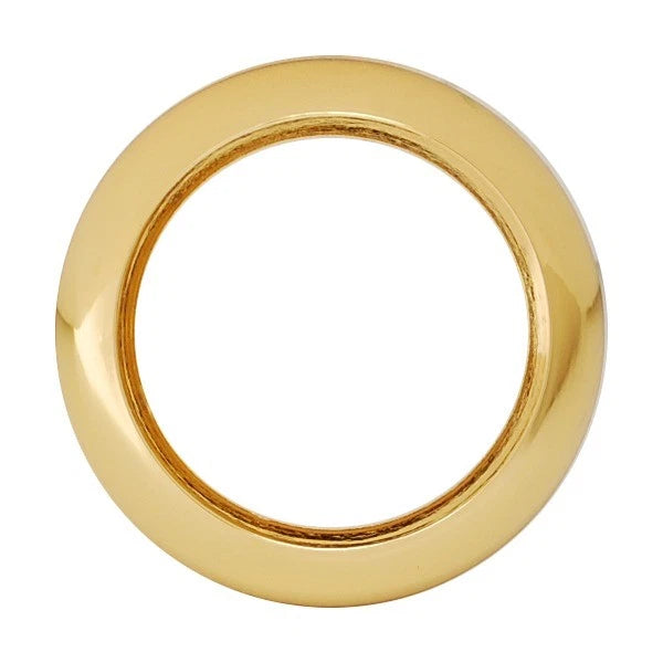Medallion Boat Gauge Bezel 6423-00049-01 - 2 Inch Gold Plastic
