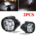 Work Light Auto Motorcycle Headlight Lights 6 LED Waterproof Work Lamp