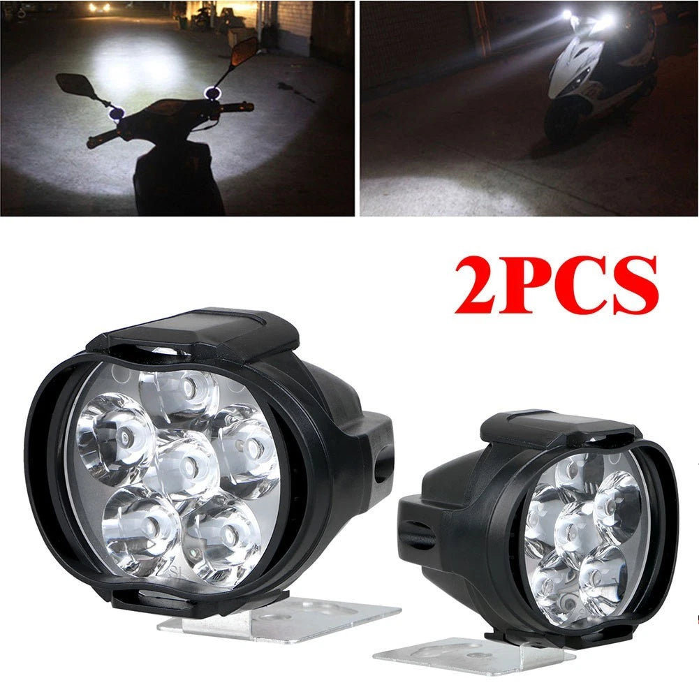 Work Light Auto Motorcycle Headlight Lights 6 LED Waterproof Work Lamp