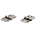 Gemlux Marine Boat Flush Mount Hinges 1681 - Coastal 2 3/4 Inch Stainless (pair)
