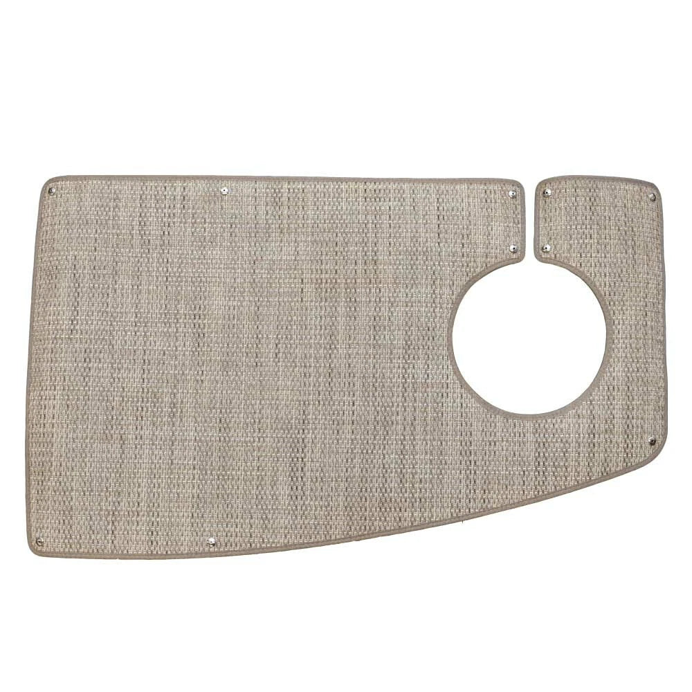 Tracker Boat Snap-In Floor Mat 315589 - Compass HB 44 1/8 Inch Solar Tan
