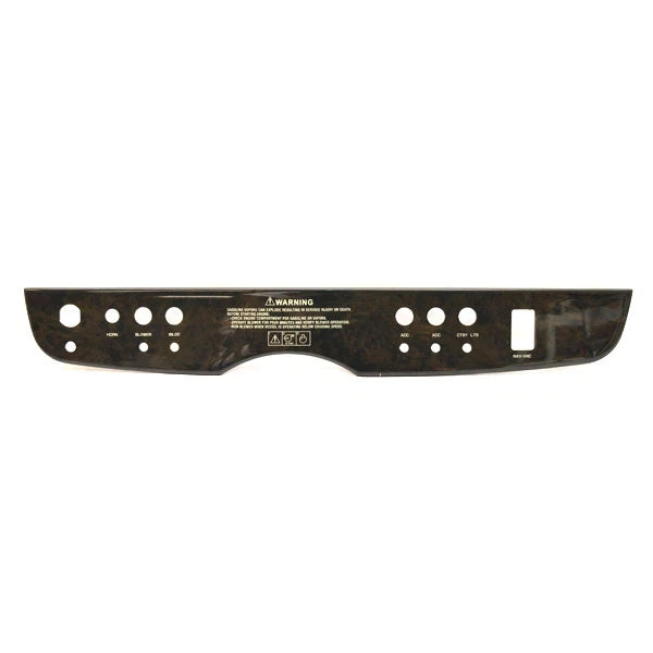 Four Winns Boat Blank Switch Panel 025-3536 - Funship Burlwood