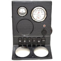 Lund Boat Gauge Switch Panel 2156710 - 14 1/4 X 9 7/8 Inch Spun Silver