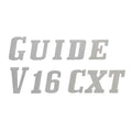 G3 Boat Brand Decal Sticker 73405053 - Guide V16 CXT Metallic Silver