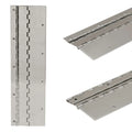 Tracker Boat Bi-Fold Piano Hinge 116189 - 14 X 4 Inch 16 Gauge SS