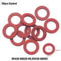 20× FOR YMH Outboards Lower Unit Oil Drain Gasket 90430-08020-00 90430-08003