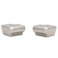 Lund Boat Transom Casting Corner Caps 2108650 - Aluminum (set of 2)