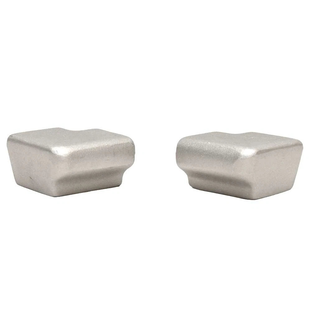 Lund Boat Transom Casting Corner Caps 2108650 - Aluminum (set of 2)