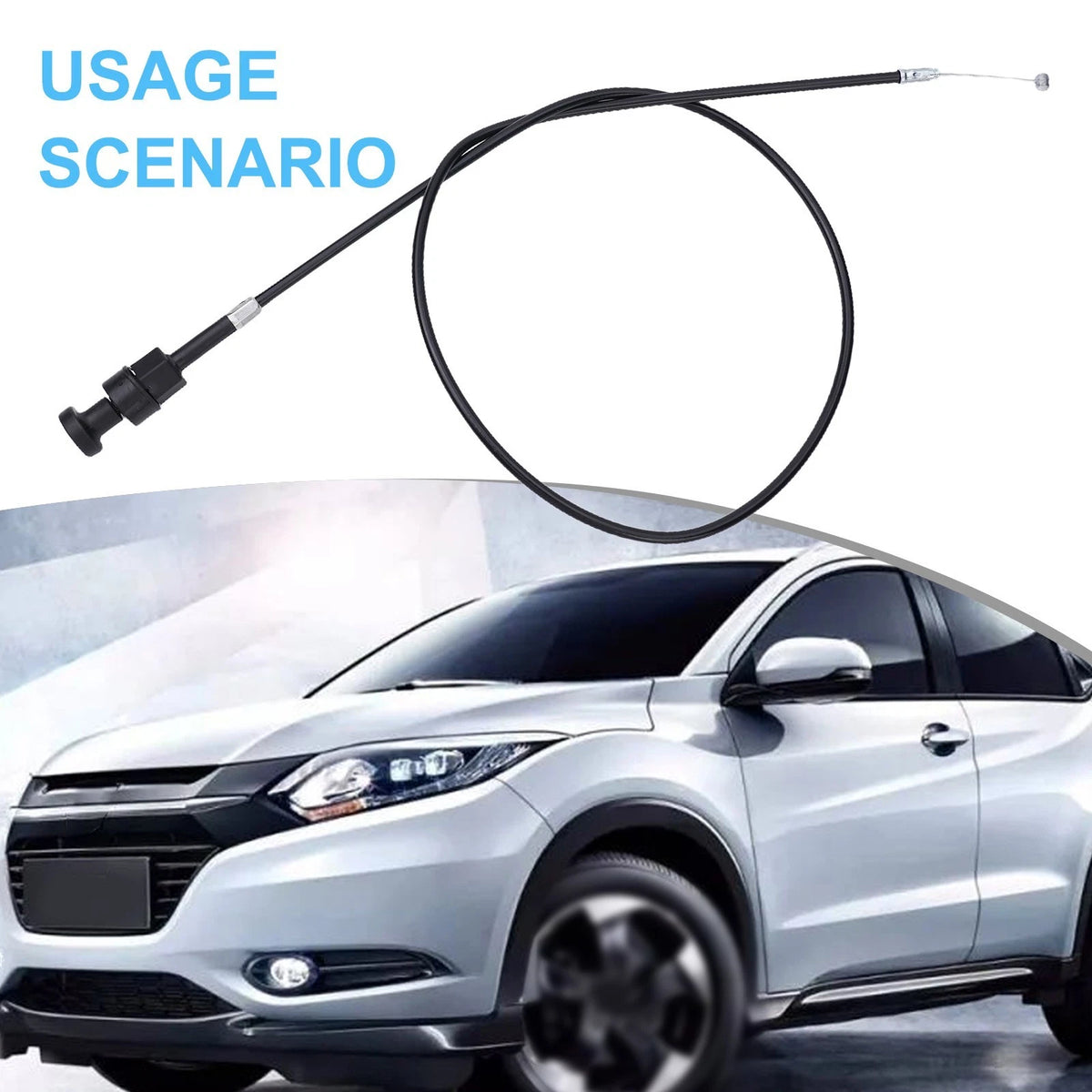 1pc 97cm for ATV Black Push for Pull Choke Cable Wire for ATC125M 1984-1987