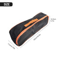 Vacuum Cleaner Tool Bag PVC Polyester Pouch Wear Resistant Closure Black