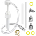 Marine Outboard Lower Unit Gear Oil Change Outdrive Fluid Pump Kit with Drain Screw