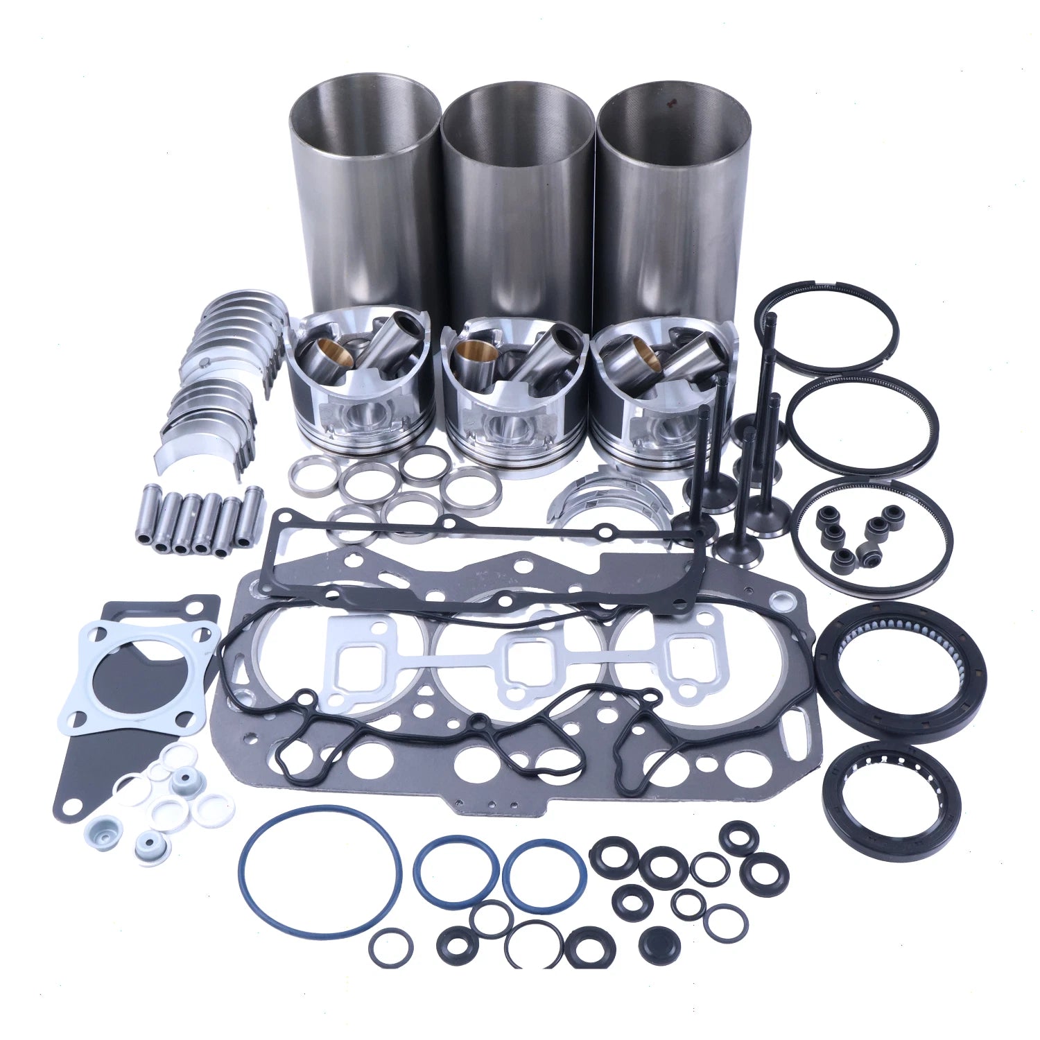 Overhaul Rebuild Kit for Yanmar 3TNV80 3TNV80F 3TNV80FT-ZMWN Engine John Deere