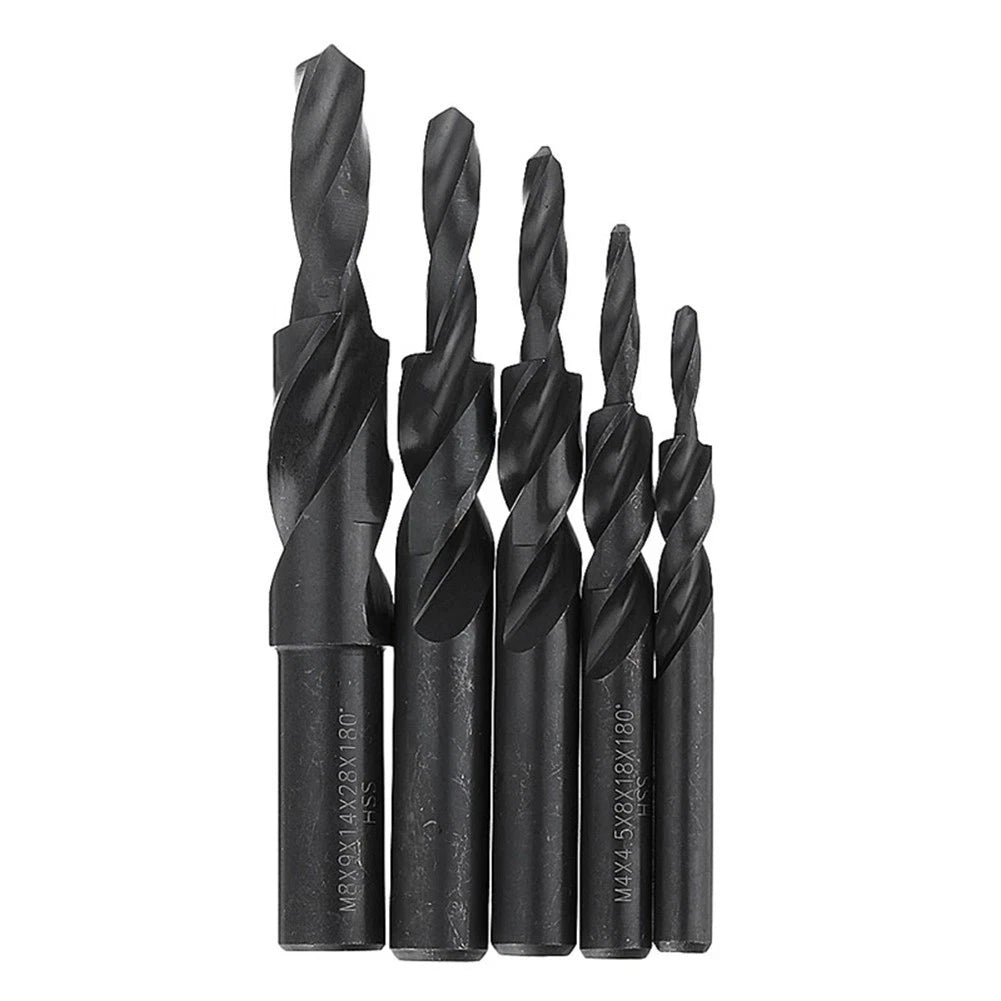 Counterbore Twist Step Drill Bit Spiral Step Drill Bit Drill Bits 180Degrees 90