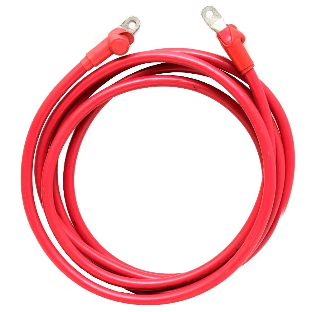 Boat Battery Cable - 2/0 AWG 15 Foot Red