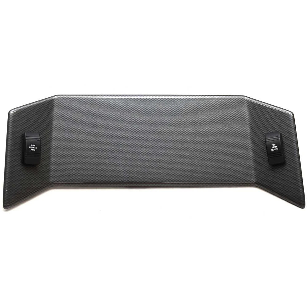 Crestliner Boat Switch Panel 2270348 - PT 18 Bow Silver Black