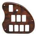 Ranger Boats Blank Switch Panel 7202189 - 619VS Dark Faux Woodgrain
