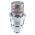 KV1311-77150 Flat Face Hydraulic Breakaway Coupler, Female Fits Kubota