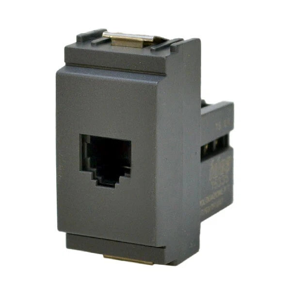 Vimar Boat Phone Outlet Jack 16335 - Gray Carver - Marquis Yachts