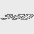 Cruisers Boat Model Decal Sticker V2374600 - 360 Express Silver Gray
