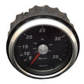 Faria Boat Speedometer SEK001A - Lund 2006295 Silver Black 3 1/4 Inch
