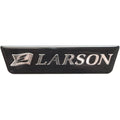Larson Boat Logo Decal 8624-3381 - Raised 4 7/8 X 1 Inch Silver