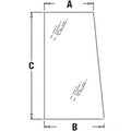 AT171897 AT139792 Side Window Cab Glass Fits John Deere 310D 410D 510D Backhoe