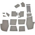 Sea Ray Boat Fixed Platform Mats 2280630 - SLX 350 Gray (kit)