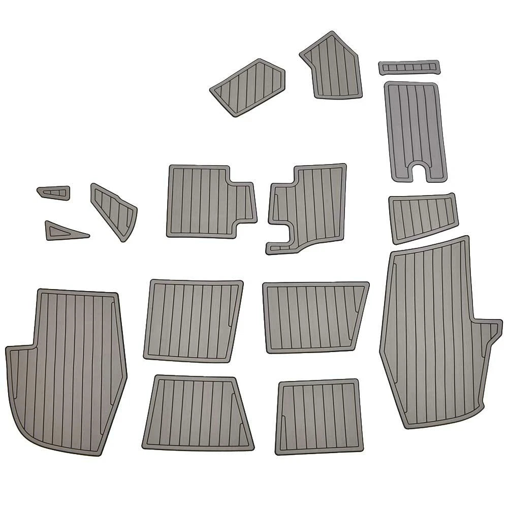 Sea Ray Boat Fixed Platform Mats 2280630 - SLX 350 Gray (kit)