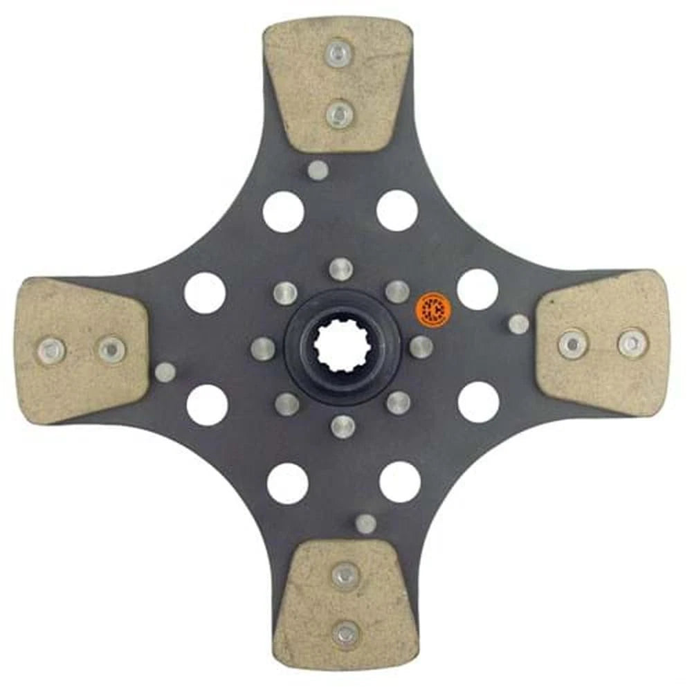 F5176450 11" Transmission Disc, 4 Pad, with 1" 10 Spline Hub - Fits Case IH