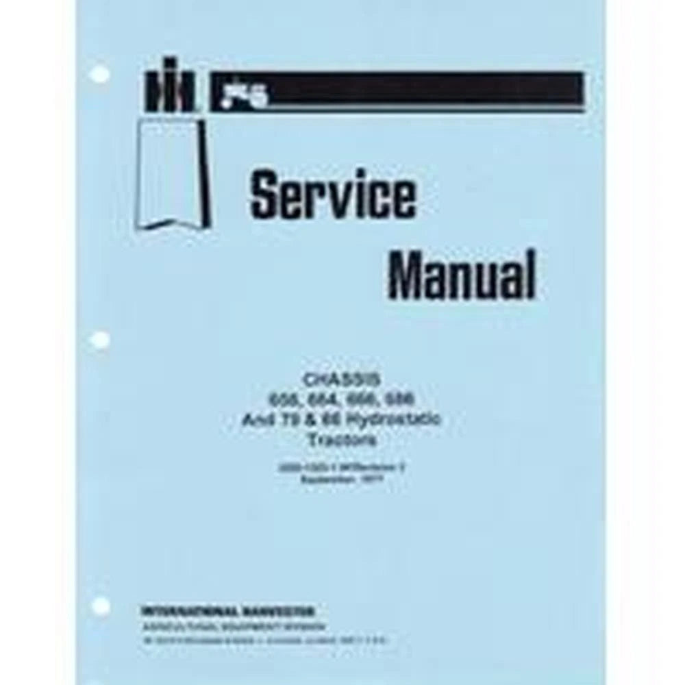 R5765 Chassis Service Manual Fits IH - Fits FARMALL