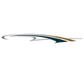 Rinker Boat Graphic Hull Decal - Captiva Green Gold Sticker (STBD)