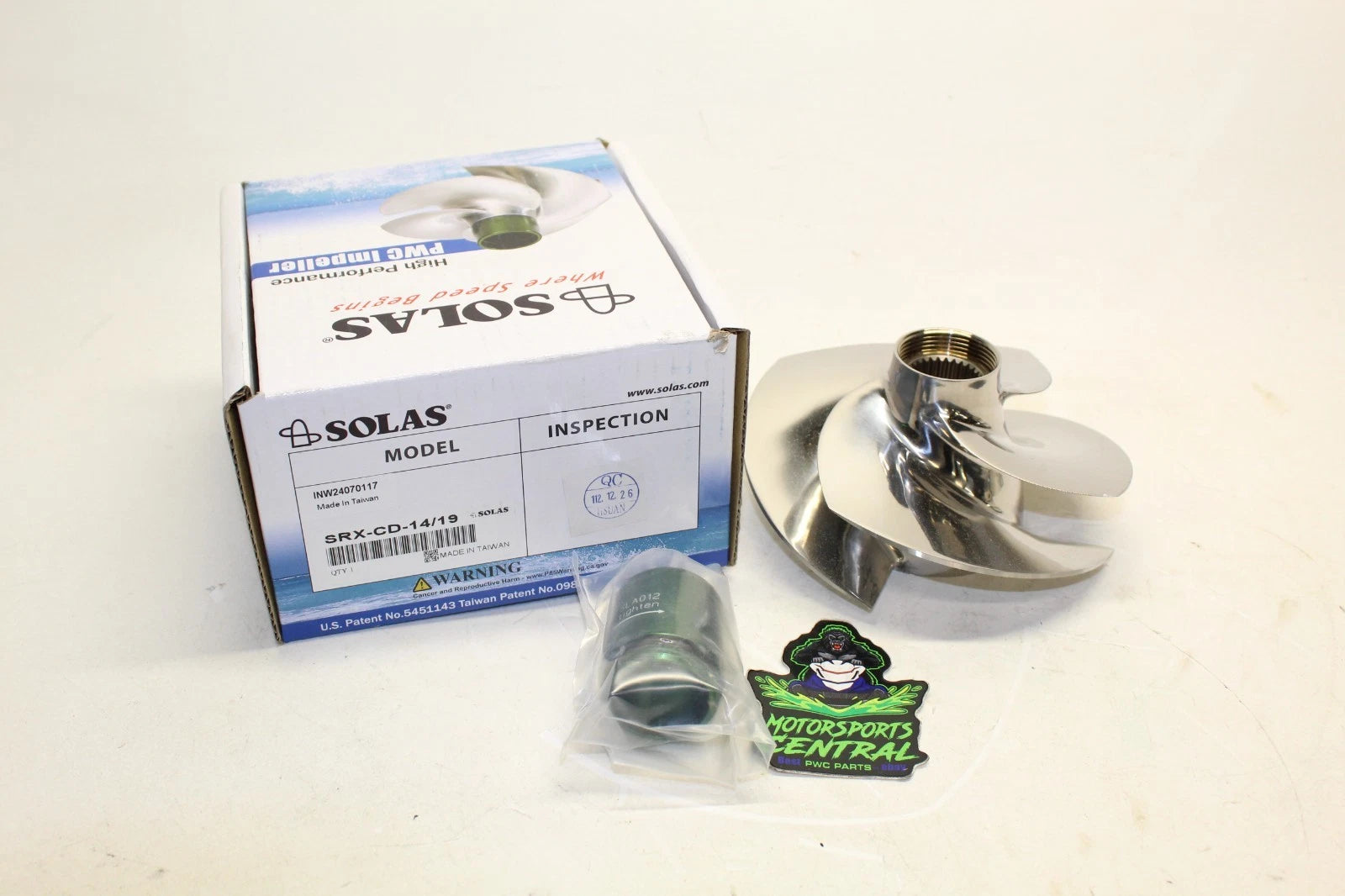 SEADOO SOLAS IMPELLER SRX-CD-14/19 159MM RXT RXP GTX 215 255 260