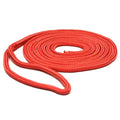 SeaGrace Boat Dock Line - Double Braided 1/2 Inch X 15 FT Red