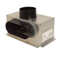 Larson Boat Air Conditioning Junction Vent Box 229800509 - Aluminum