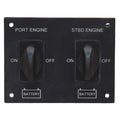 Sea Ray Boat Battery Switch Panel 2261613 - SLX 400 Dual Engine 2017