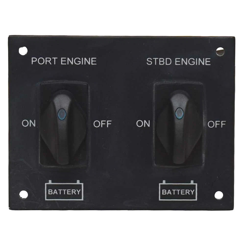 Sea Ray Boat Battery Switch Panel 2261613 - SLX 400 Dual Engine 2017