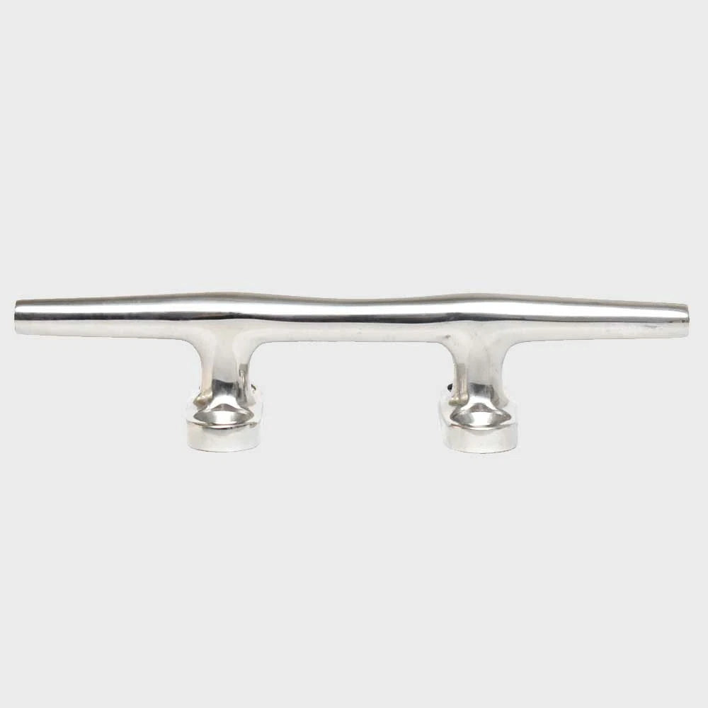 Boat Hollow Base Cleat - Polished Stainless Steel 6 Inch