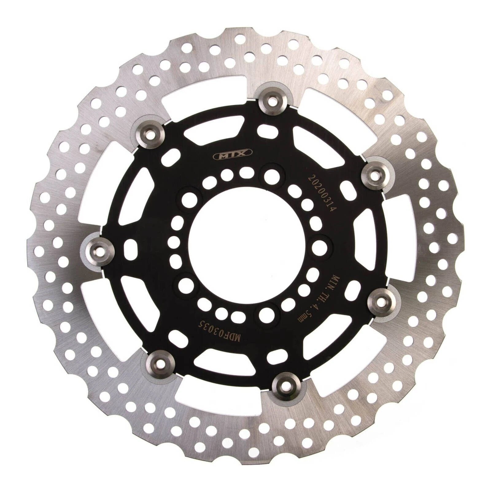MTX Front Brake Disc for Kawasaki NINJA 650R 2008-2013 Floating MDF03035
