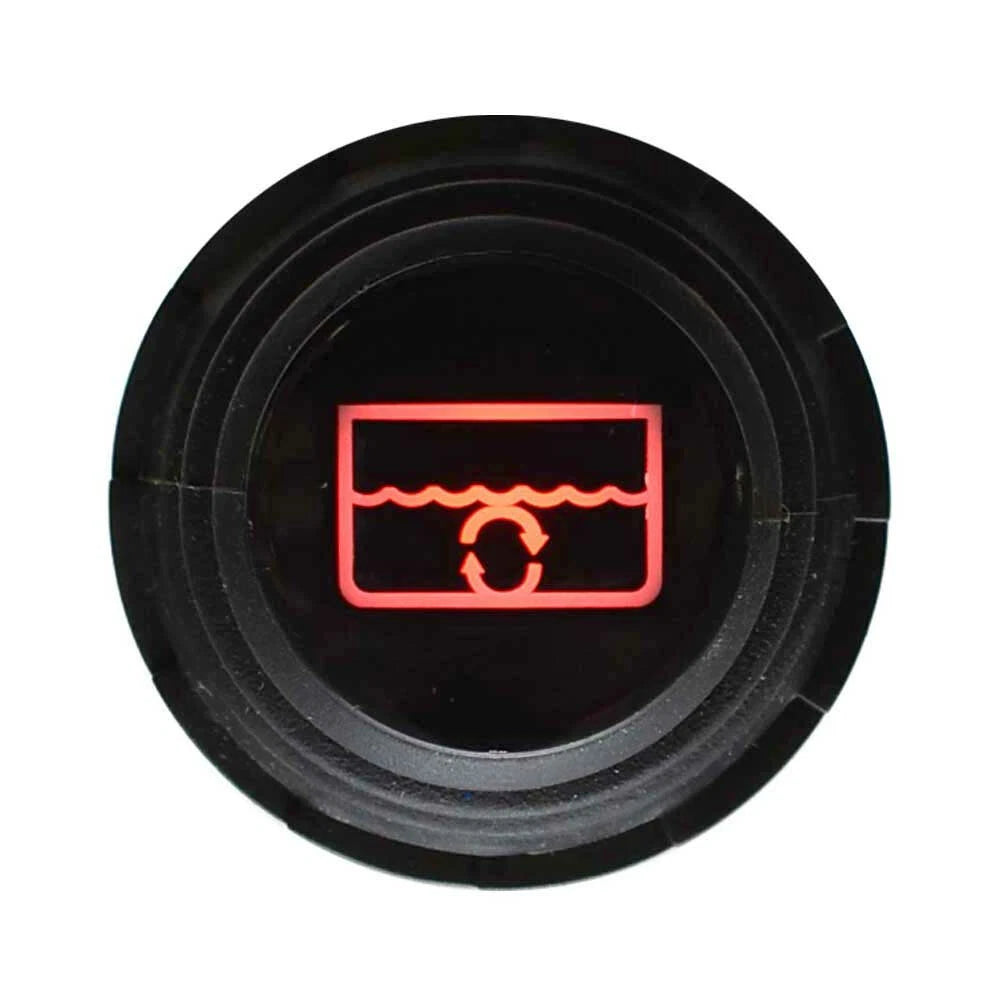 Oslo Boat Push Button Switch 6712377R3 - On/Off Recirculation Red